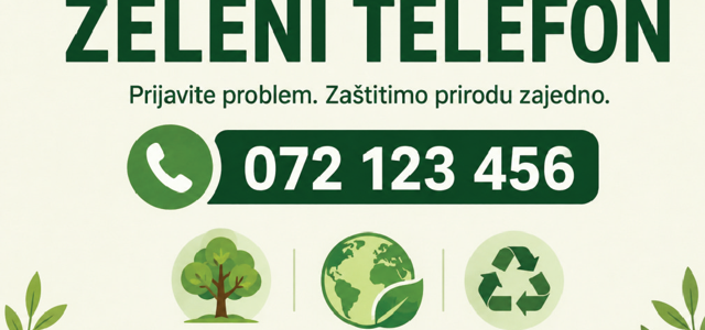 Zeleni telefon Šibensko-kninske županije - izrađeni edukativni materijali